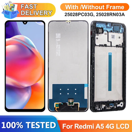 6.88'' For Xiaomi Redmi A5 European Version Big Glass 25028RN03Y Display LCD Touch Screen Digitizer Assembly  Replacement Tested Xiaomi phone repair parts