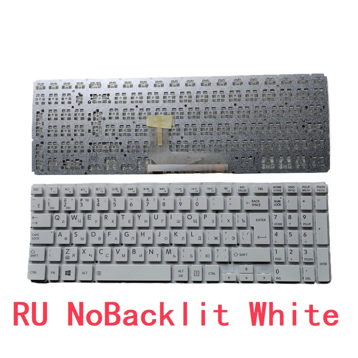 New US UI Russian Spanish Arab Laptop Backlit Keyboard For Toshiba Satellite L50-B L55-B L50D-B L55DT-B S50-B S55-B TOSHIBA laptop repair parts