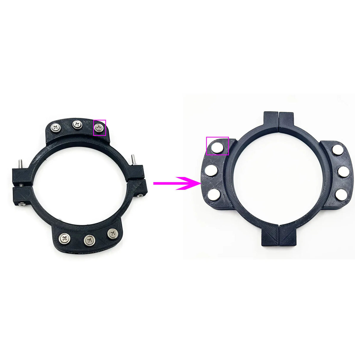For Logitech G27 G29 G920 G923 Compatible Magnetic Shift Paddle Adapter Mod Game console repair parts