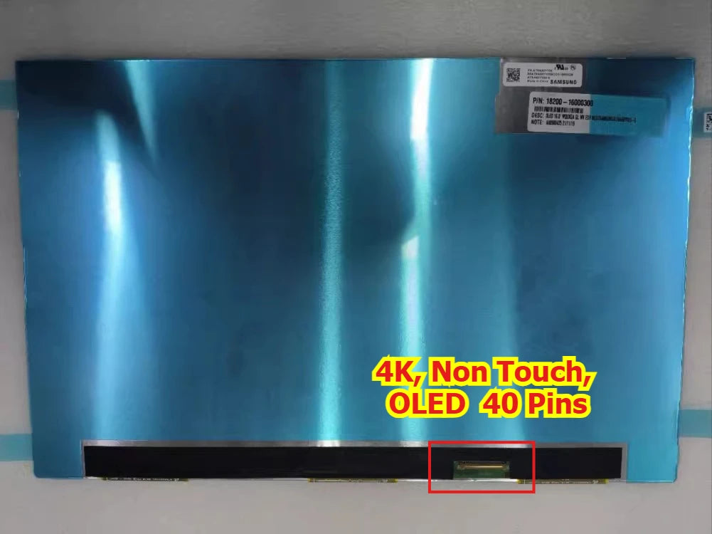 OLED ATNA60YV05 -0 16.0" OLED Screen Non Touch Panel AMOLED Display 4K UHD 3840x2400 For Acer Swift Edge 16 N22C8 SFE16-42-R533 Acer laptop repair parts