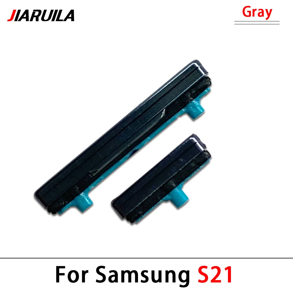 New Side Volume Button Power ON / OFF Buttton Key Set For Samsung S21 Plus Ultra Fe Replacement Parts Samsung phone repair parts