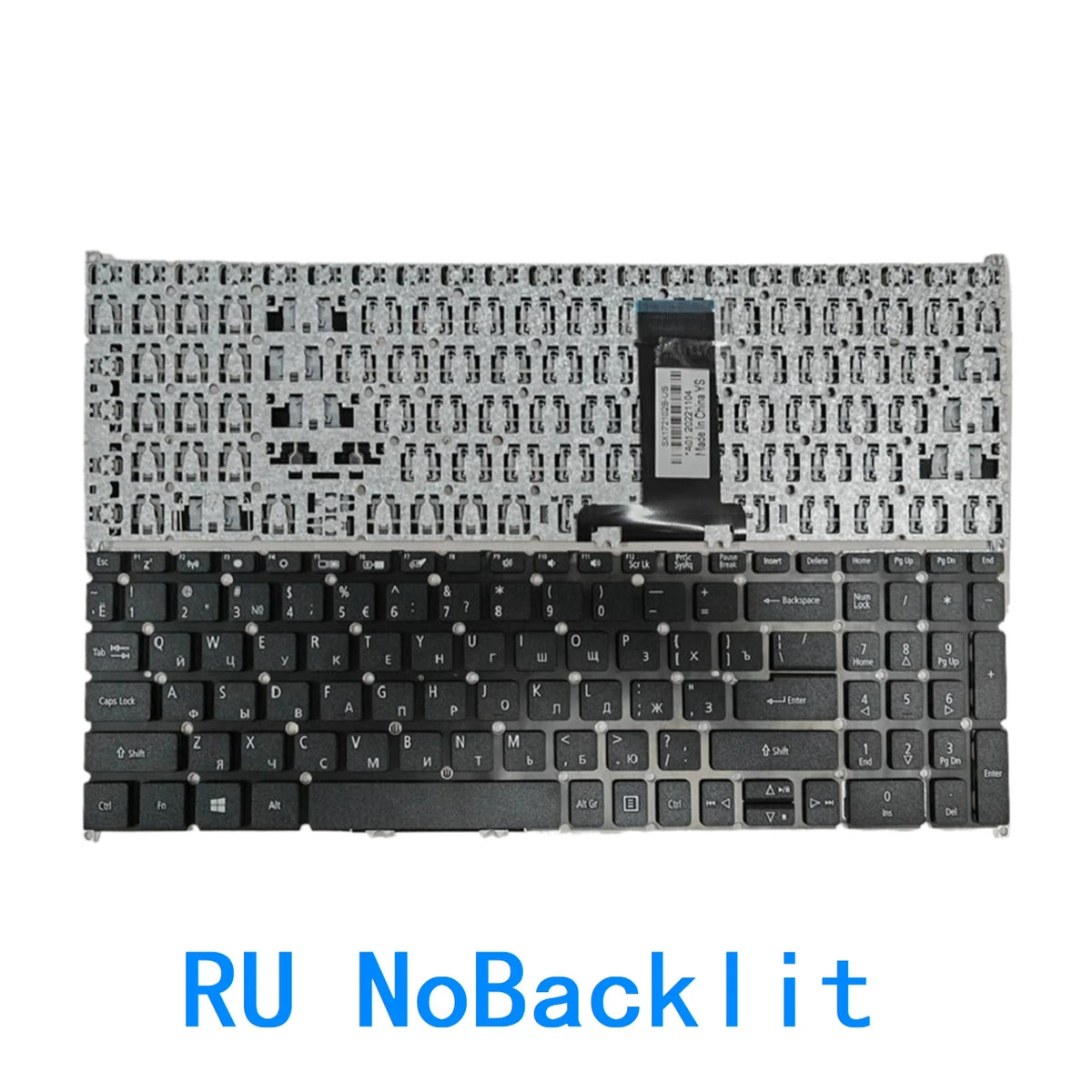 New US Russian Language  Backlit Keyboard For Acer Nitro 5 spin NP515-51 N17W1 NP515-51-80X SP515-51N A317-51  ACER laptop repair parts