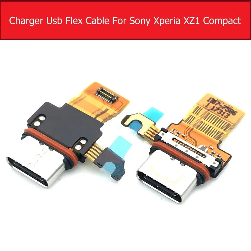 USB Charging Port Board For Sony Xperia XZ/ XZS/XZ Premium XZ1/XZ1 Compact mini Charger Dock Socket Connector Module Flex Cable Sony phone repair parts