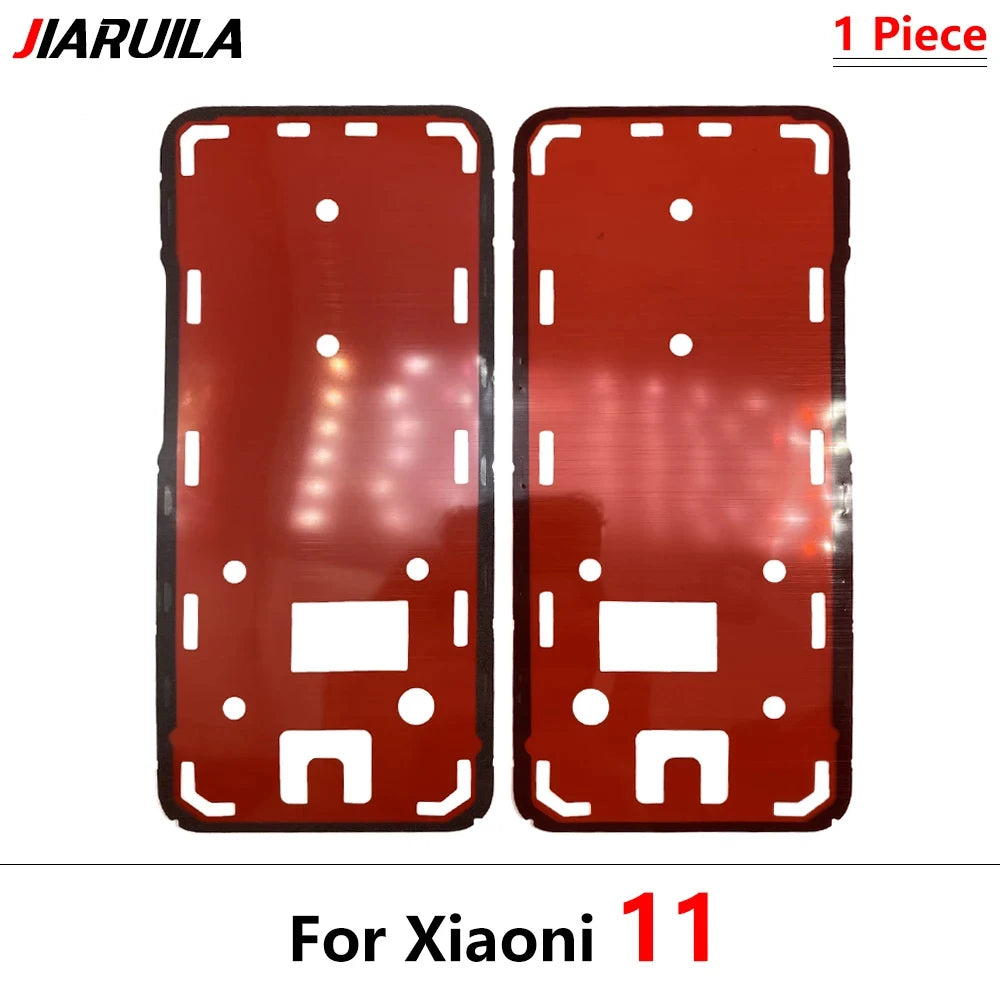 New For Xiaomi Mi 8 9 9T 10 10T 11 11T 12 Pro Lite Note 10 Lite Back Battery Cover Door sticker Adhesive glue tape Xiaomi  Xiao mi phone repair parts