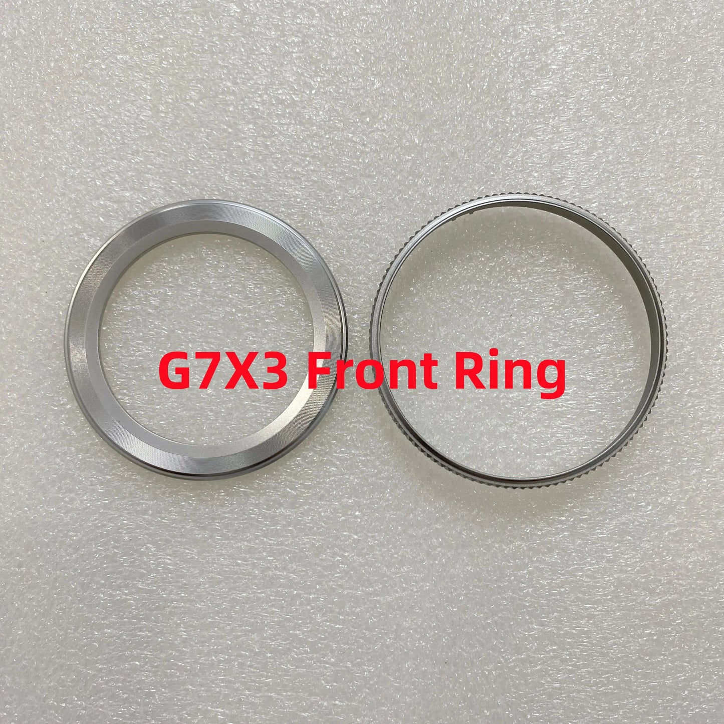 New Silver G7Xiii Lens Front Ring for Canon G7X3 G7X Mark III Front Cover Shell Ring Replacement Parts  Digital Camera repair parts