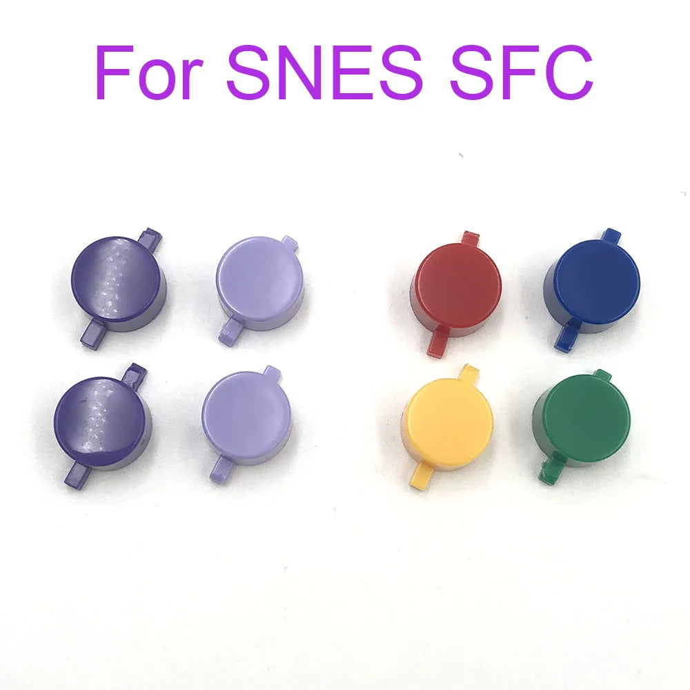 1-5set For Nintendo SNES Super Famicom NES Replacement Plastic Buttons A B X Y For SFC Handle Button Game console repair parts