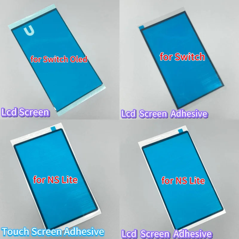 10pcs for Switch Console Housing LCD Screen Touch Screen Dust-Proof Sponge Double-Sided Adhesive Sticker for NS Lite Oled Repair Game console repair parts