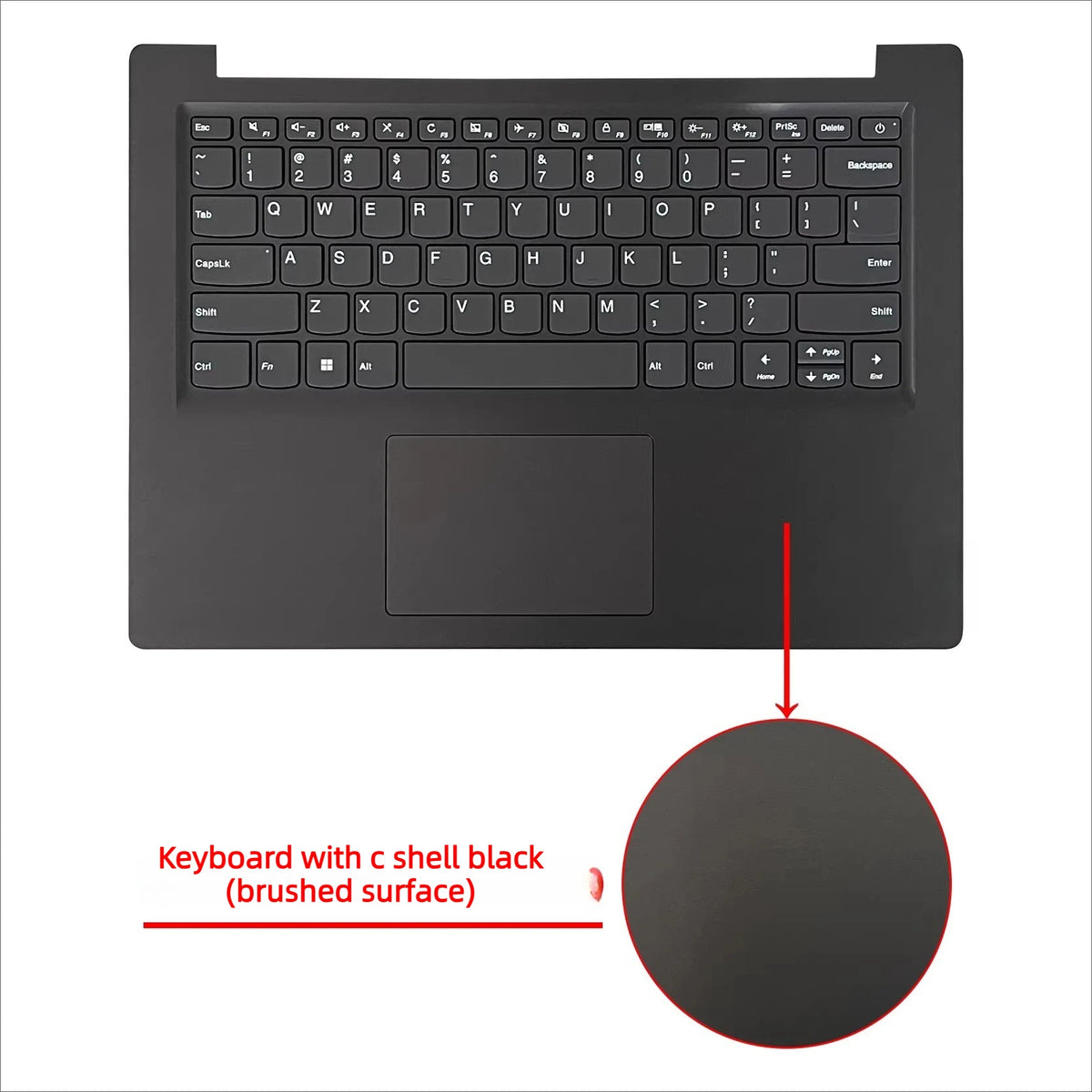 Upper case keyboard for Lenovo Xiaoxin 14API 14IWL 14IGM 2019 S145-14  V14-IIL topcase palmrest  shell keyboard cover touchpad Lenovo laptop repair parts