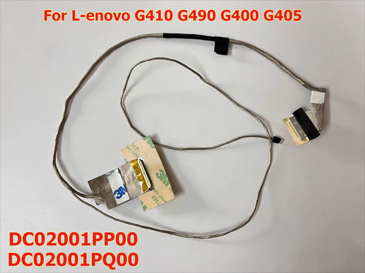 LVDS LCD/LED video display flex cable For Lenovo G410 G490 G400 G405 DC02001PP00 DC02001PQ00 screen Ribbon Cable Lenovo laptop repair parts