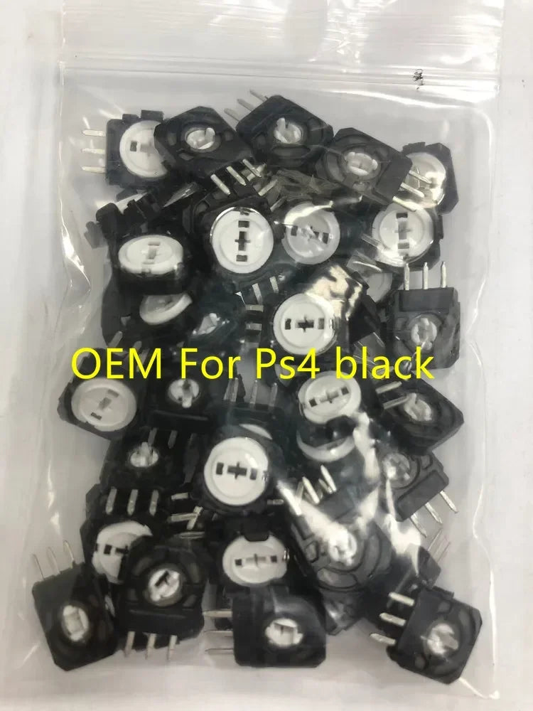 50pcs Potentiometer for Ps4/Ps5 Controller 3d Analog Stick Button Sensor Light Part Replacement Micro Mini Switch Axis Resistor Game console repair parts