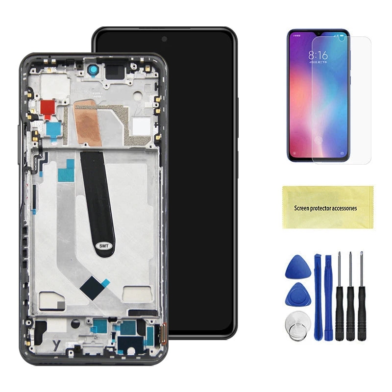 Super Amoled Poco F3 Screen Replacement, for Xiaomi Poco F3 M2012K11AG Lcd Display Digital Touch Screen Assembly for Poco F3 Pro Xiaomi phone repair parts
