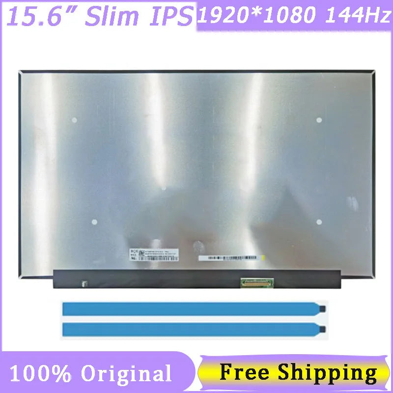 15 6" Slim 40 Pin Laptop Screen LP156WFG-SPP1 B156HAN09.2 NV156FHM-NY4 For Legion 5-15ARH05H S7-15IMH5 FHD IPS 144HZ