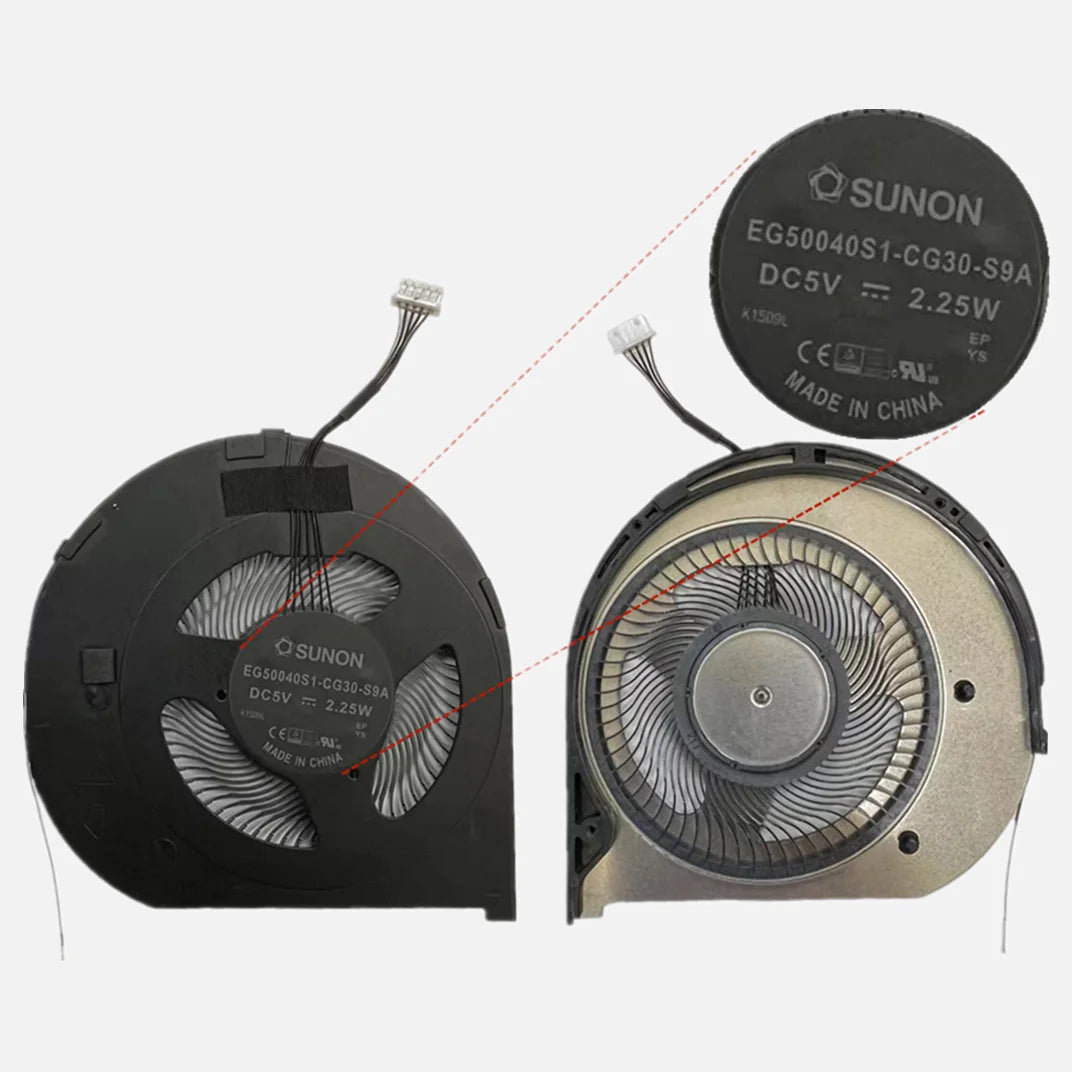 New Original For Laptop Lenovo ThinkPad T490 T14 Gen1 P43S P14S CPU Cooling Fan Heatsink Radiator 01YU187/6/8 5H40W36700 Lenovo laptop repair parts