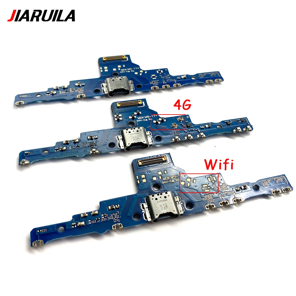 10Pcs, New For Samsung Tab S6 Lite P610 P615  USB Micro Charger Charging Port Dock Connector Microphone Board Flex Cable Samsung phone repair parts