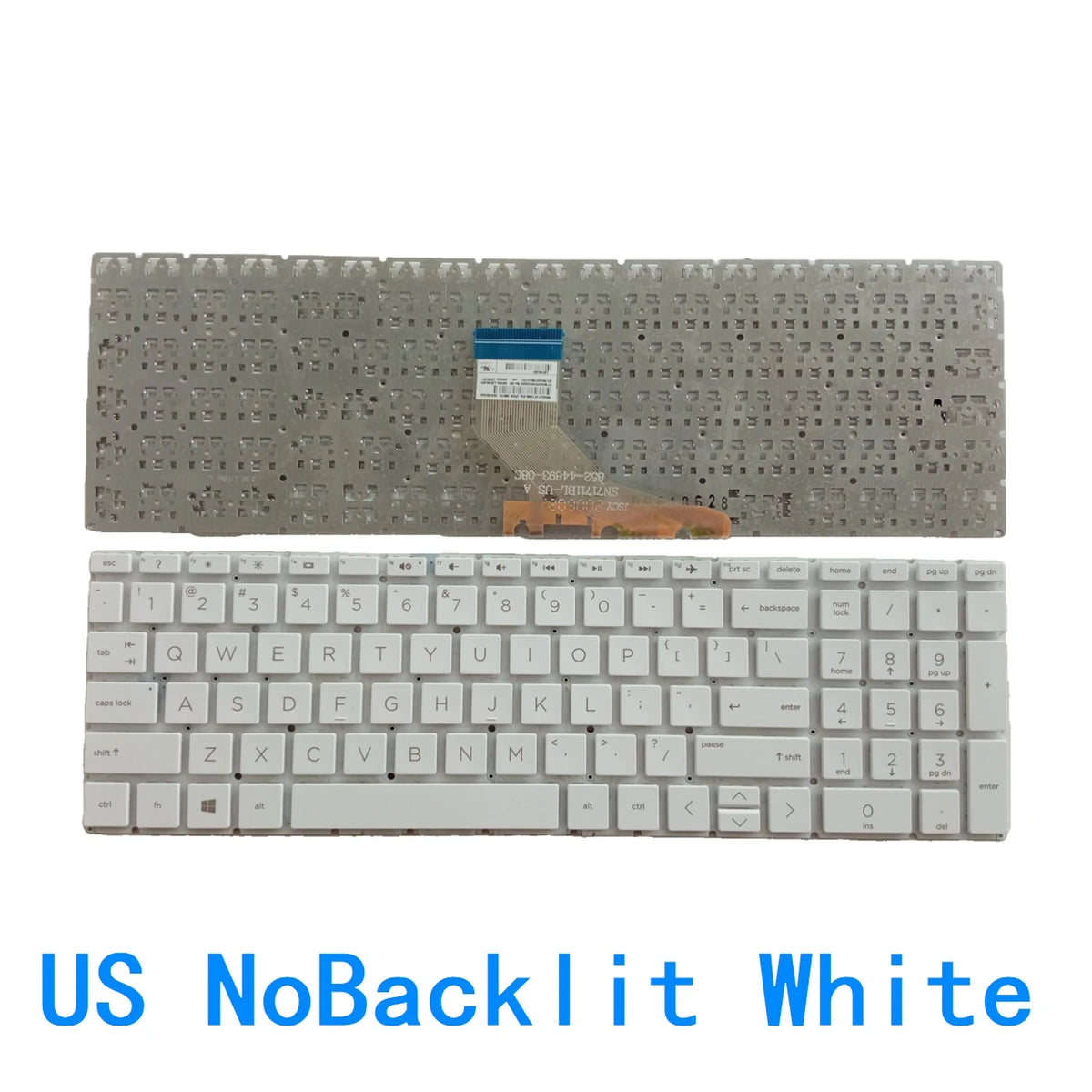 US RU Backlit Keyboard For HP Pavilion 15-DA 15-CX 15-DB 15-DX 15-DR 250 G7 /255 G7 /256 G7 15-CN 15-CS 15-CR 15-CW 17-BY 17-CA  HP laptop repair parts