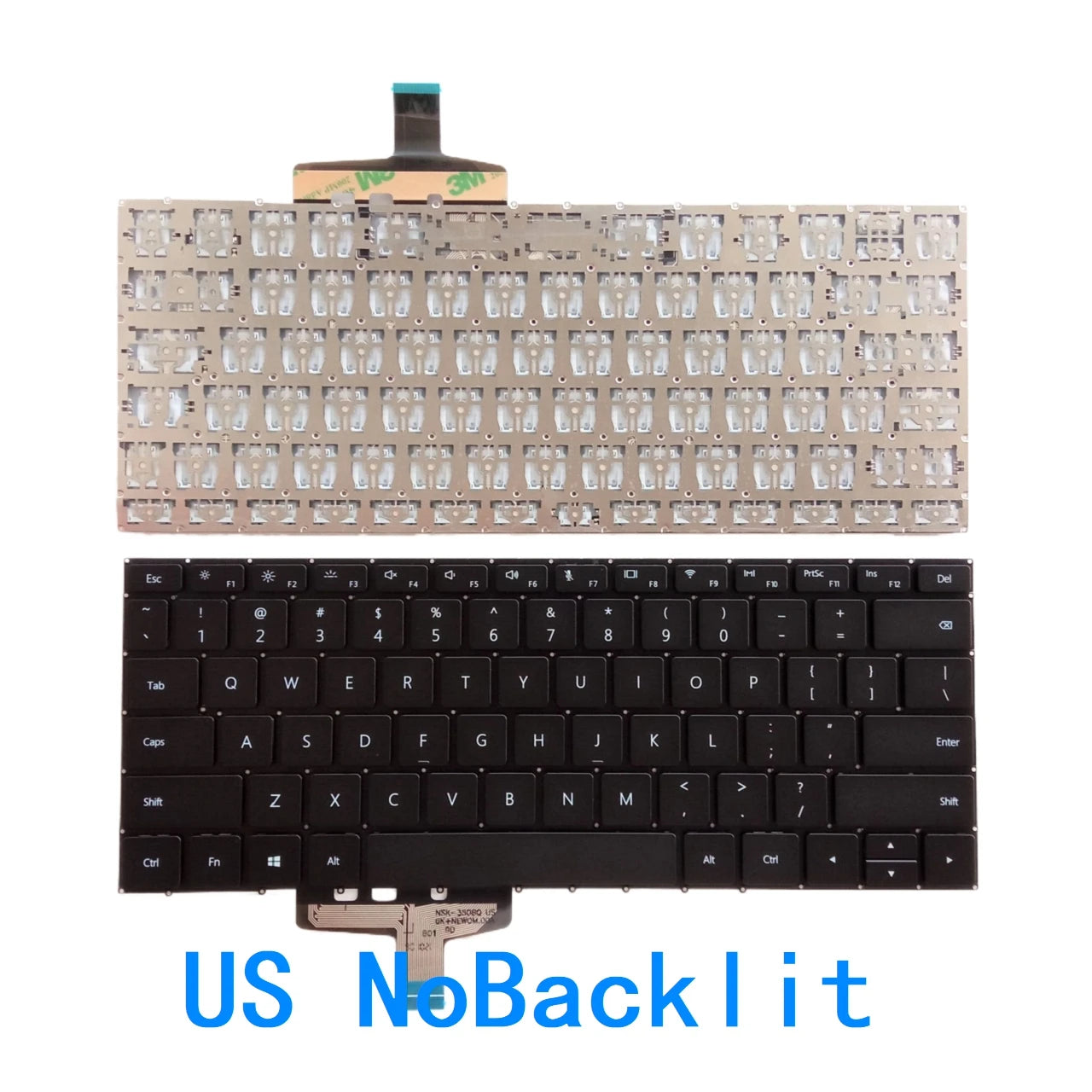 New US Russian Language  Backlit Keyboard For HUAWEI W19 VLR-W19 WRT-W19 HN-W19 WRT-W19R Notebook PC Replacement Keyboard HUAWEI laptop repair parts