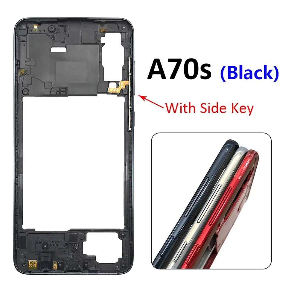 Middle Frame Holder Housing For Samsung A21s A20s A30s A50s A70s Replacement Repair Parts Samsung phone repair parts
