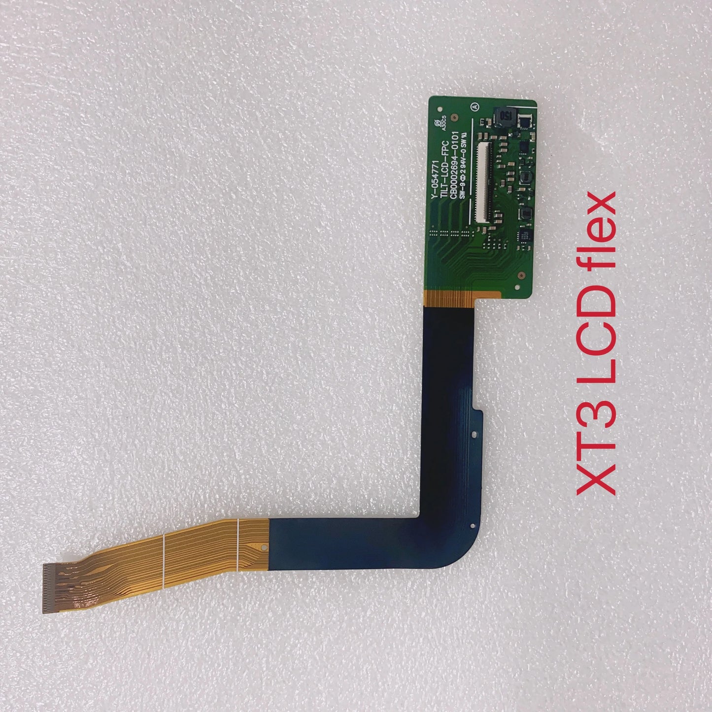 New XT3 Flex Shaft Rotating LCD FPC Flex Cable For Fuji Fujifilm X-T3 Camera Replacement Unit Repair Part with socket Digital Camera repair parts