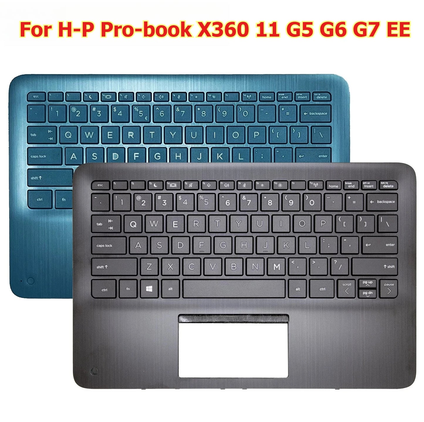 Upper top case palmrest keyboard for HP Probook X360 11 G5 G6 G7 EE C cover case L83983-001 M03758-001 M03759-001