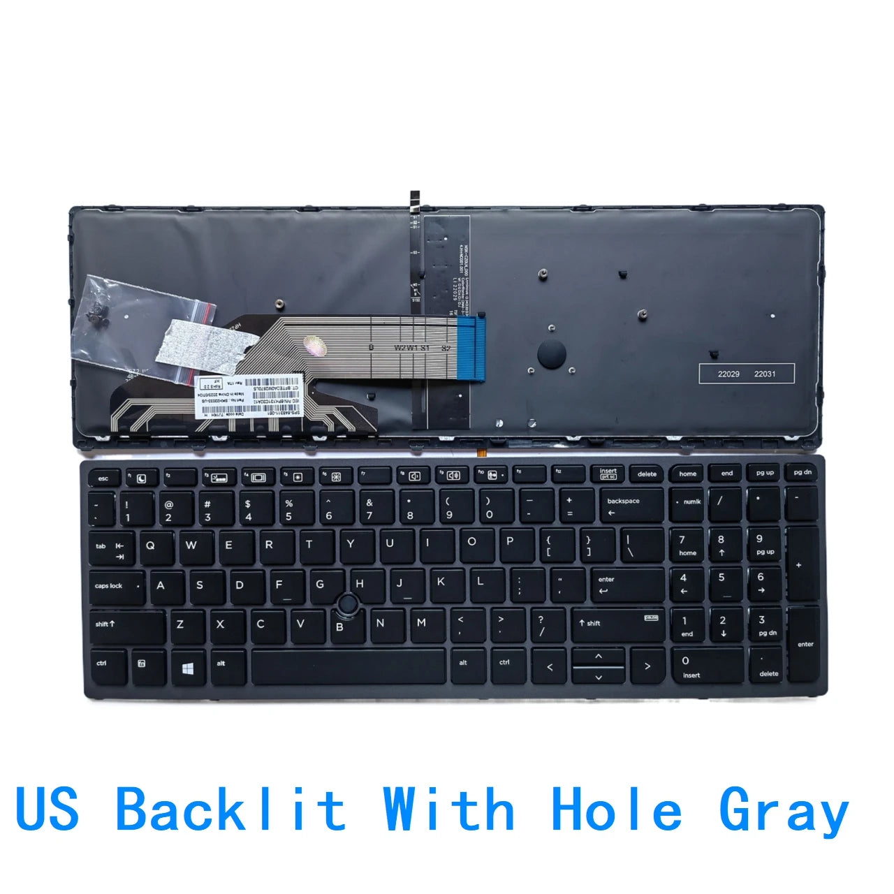 New US Spanish language  Backlit Keyboard For HP ZBOOK 15 G3 G4 ZBOOK 17 G3 G4 Notebook PC Replacement Keyboard  HP laptop repair parts