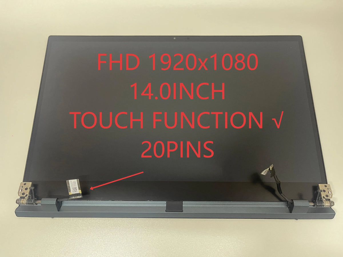 FOR ASUS Zenbook Duo 14 UX482 UX482E UX482EA UX482EG 14INCH FHD LCD ASSEMBLY SCREEN TOUCH DIGITIZER DISPLAY FULL UPPERPART ASUS laptop repair parts