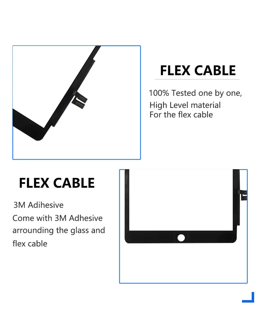 10.2"For Apple iPad 9 / iPad 10.2 (2021) Touch Screen Digitizer Glass Panel & LCD Display A2603 / A2604 Tablet Screen  iPad repair parts
