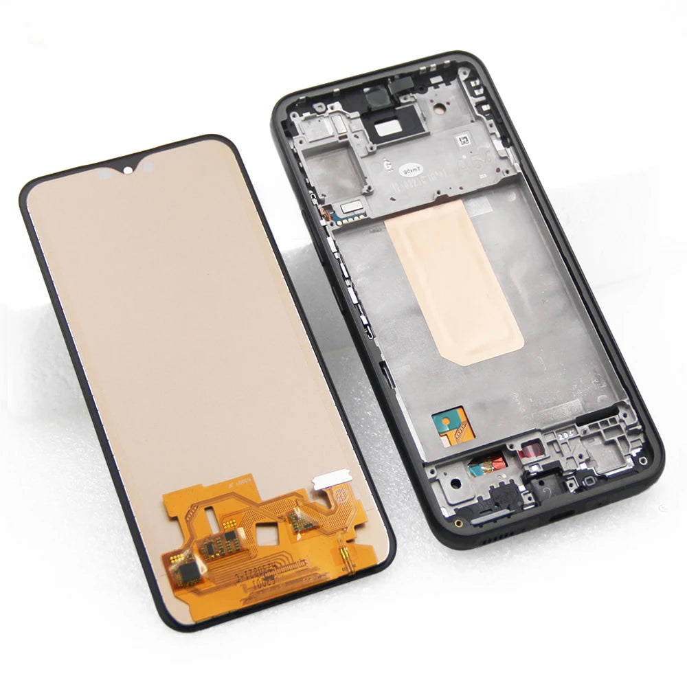 TFT A54 Display Screen for Samsung Galaxy A54 A546B A546B/DS LCD Display Digital Touch Screen with Frame Replacement Samsung phone repair parts