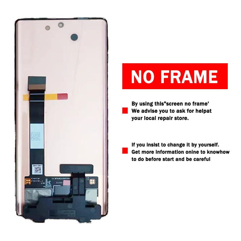 6.67" AMOLED For TCL 20Pro 5G LCD For TCL 20 Pro 5G LCD T810H  Display Touch Screen Digitizer Assembly With Frame TCL phone repair parts