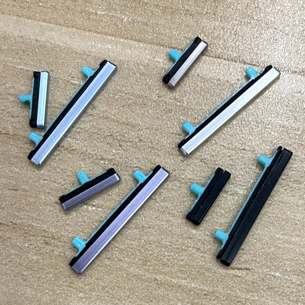 10Pcs/Lot, New Power Button + Volume Side Button For Samsung S8 S9 S10 S20 S21 S22 S23 S24 Plus Ultra Fe Replacement Parts Samsung phone repair parts