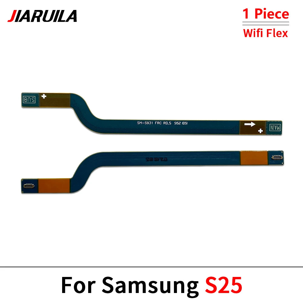 10Pcs, Main Board Motherboard LCD Wifi Signal Flex Cable For Samsung S25 Plus Ultra S931 S936U S938U Samsung phone repair parts