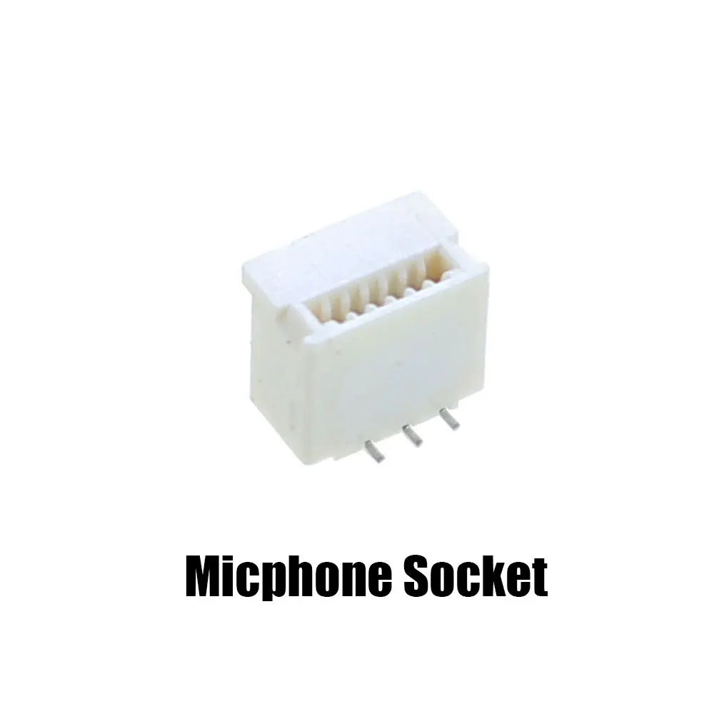 1pc Original Charging Port 3D Analog Joystick Earphone Jack Battery Contact Connector Clip MIC Socket Touch Button Repair Parts Game console repair parts
