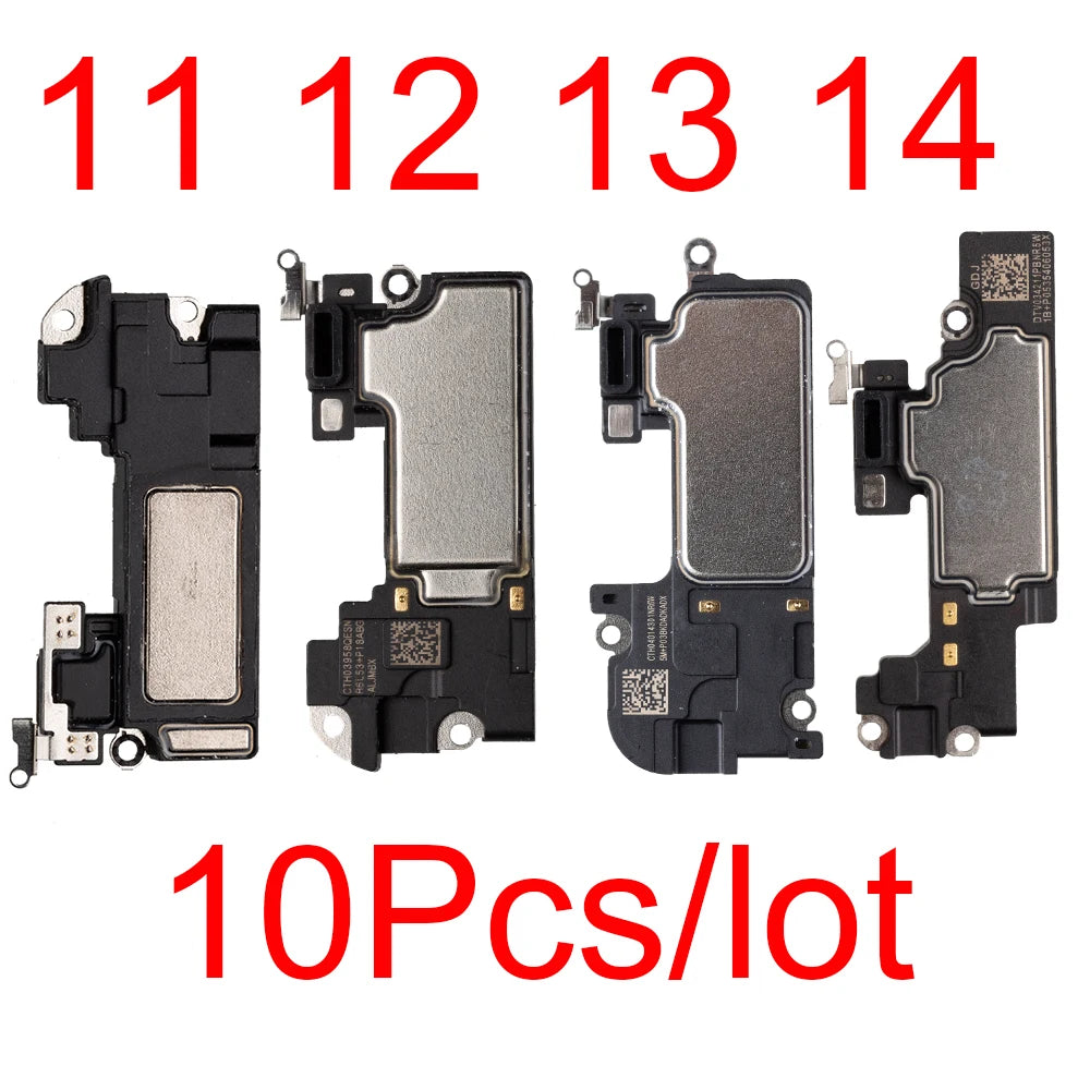 10pcs/lot Earpiece Flex Cable for iPhone 11 12 13 Pro XS Max 14 Plus Ear Sound Speaker Headset Replacement Parts iPhone phone repair parts