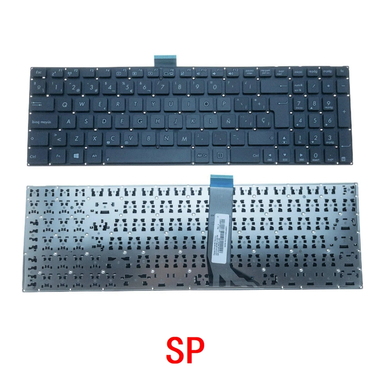New US Russian Spanish Arab Brazil Keyboard For ASUS X555 X555L X555LA X555LD X555LN X555LP X555LB X555LF X555LI X555U TP550  ASUS laptop repair parts