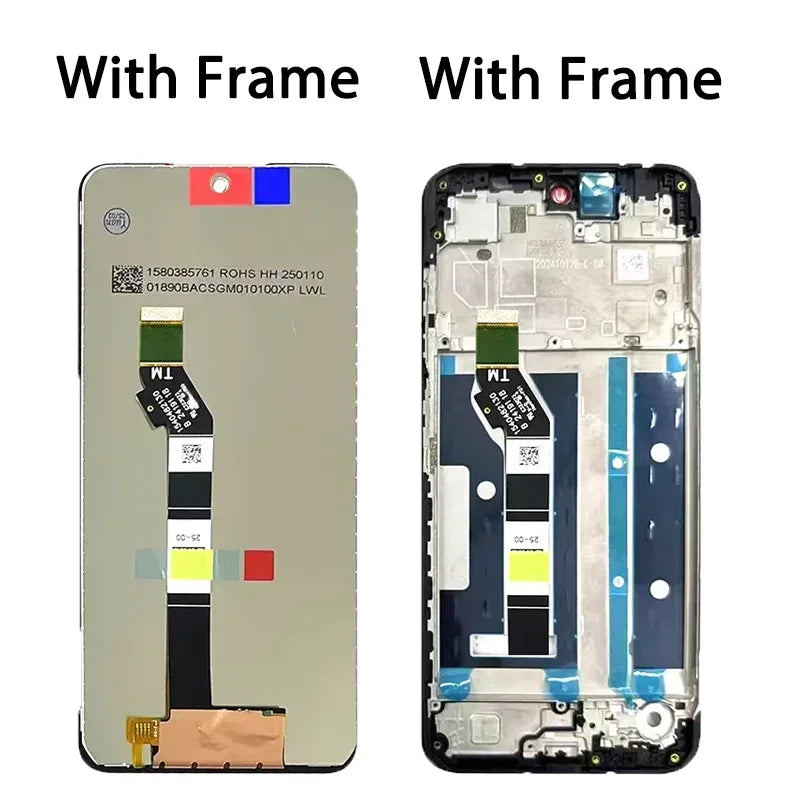 6.67“”tested For Motorola Moto E15 LCD Display Touch Screen Sensor Digiziter Assembly Replacement Parts For Moto E15 LCD Screen Motorola phone repair parts
