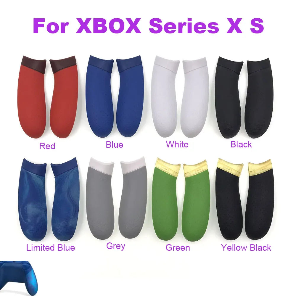For Xbox Series S X Controller Right Left Side Rails Replacement Rear Handle Grips Shell Back Panel Faceplate Cover Game console repair parts
