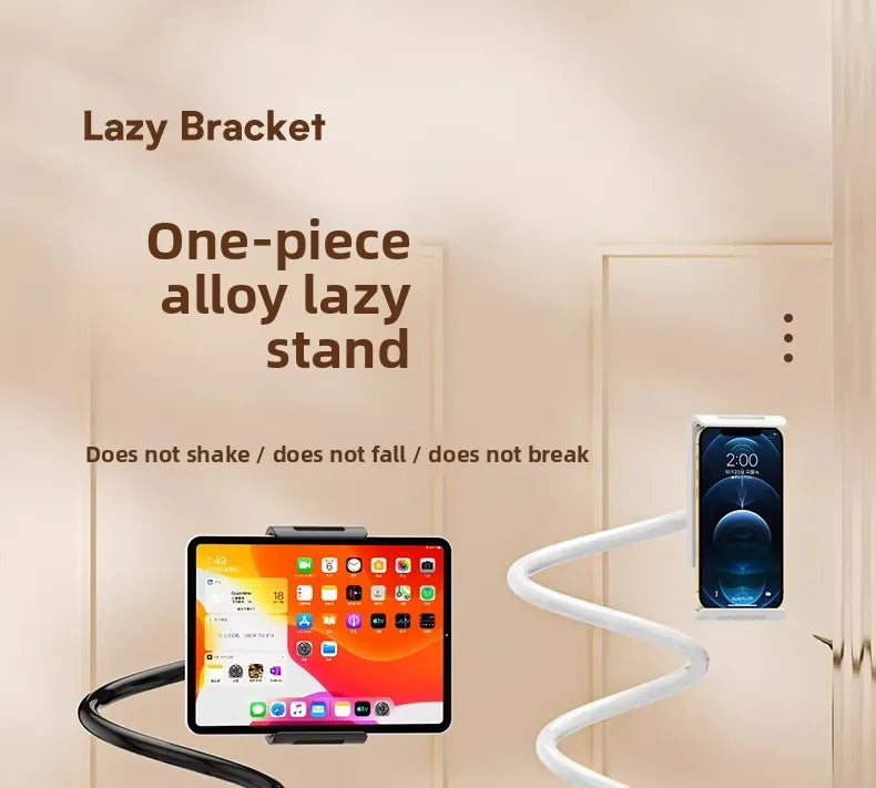 360 Clip Mobile Phone Tablet PC Holder Stand Portable Flexible Lazy Bed Desktop Bracket Desk Mount Stand Base Laptop Accessories