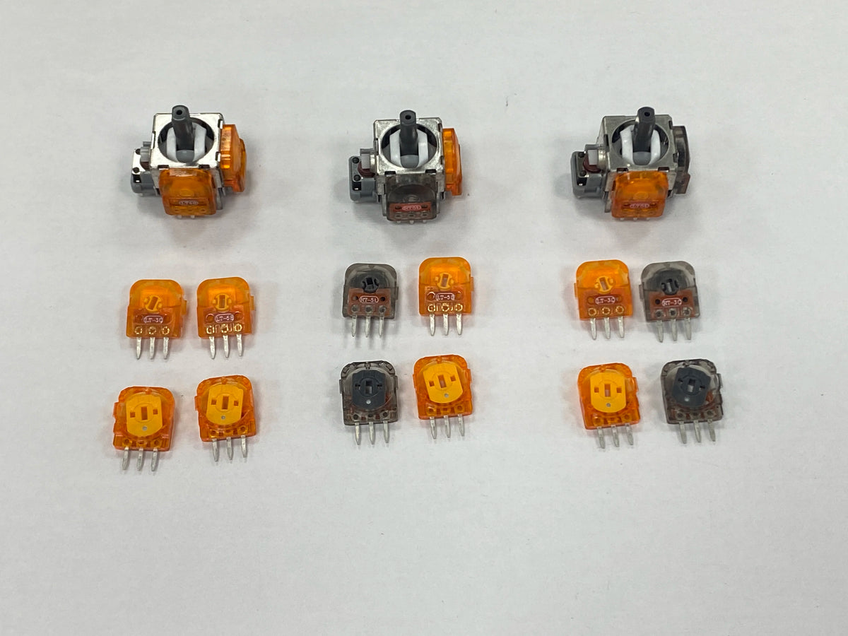 50/100PCS TMR Joystick Potentiometer for Ps4 Ps5 Xbox Series Controller Replacement Repair Parts 3D Analog Stick Drift Fix Kit Game console repair parts