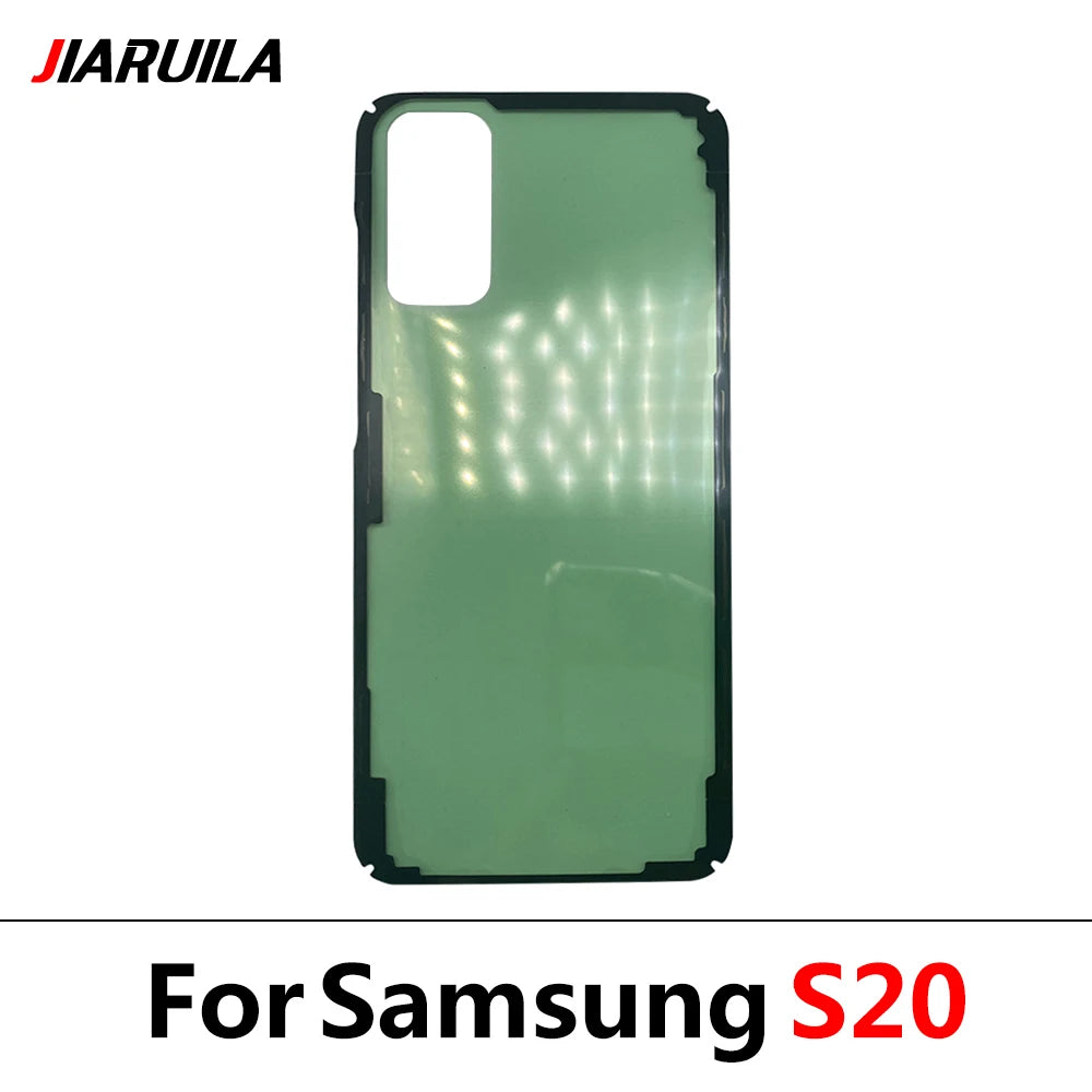 Back Battery Sticker Adhesive For Samsung S8 S9 S10 S20 S21 S22 Plus Ultra Fe Waterproof Back Cover Sticker Samsung phone repair parts