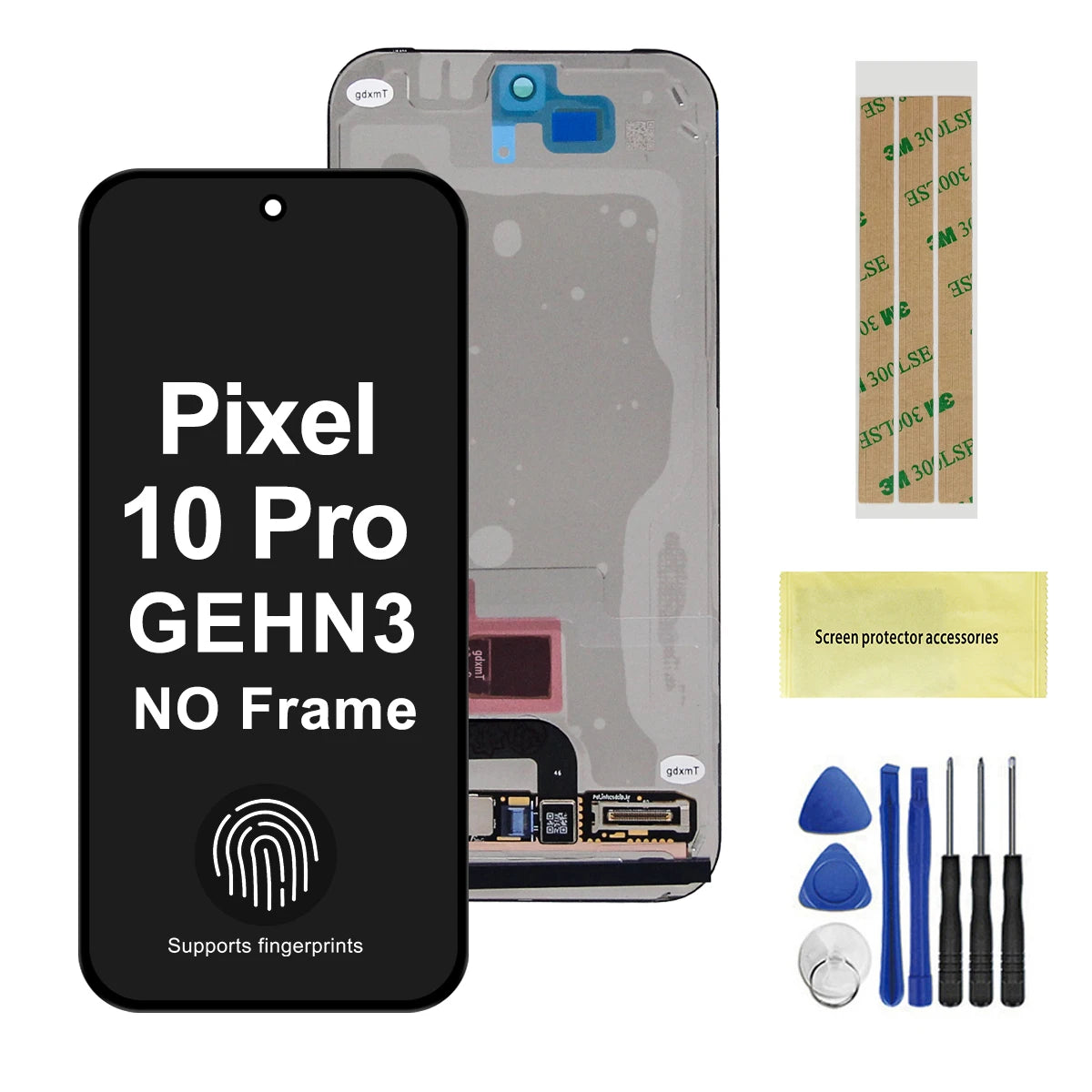 High Quality 6.3'' AMOLED For Google Pixel 10 Pro LCD Display Touch Screen GEHN3 G4QUR GN4F5 Replacement parts Google phone repair parts
