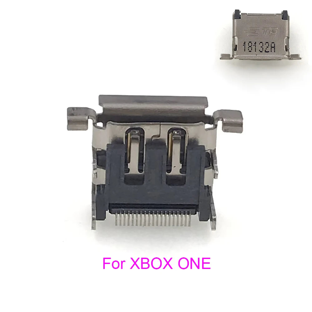 For XBOX ONE / 360 / Series X / S Console Original HDMI-Compatible Port HD Display Socket Connector Jack Interface Repair Game console repair parts