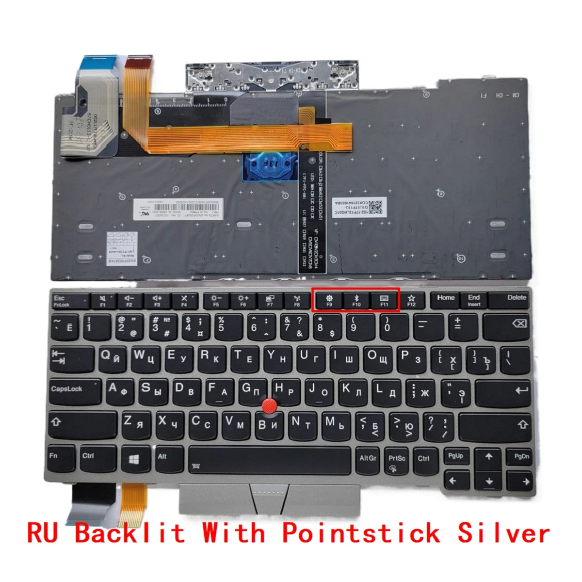 US Russian Spanish Latin Backlit Keyboard For Lenovo Thinkpad X280 A285 X395 X390 /L13 gen 1 L13 Yoga gen 1/X13 Gen 1/L13 gen 2 Lenovo laptop repair parts