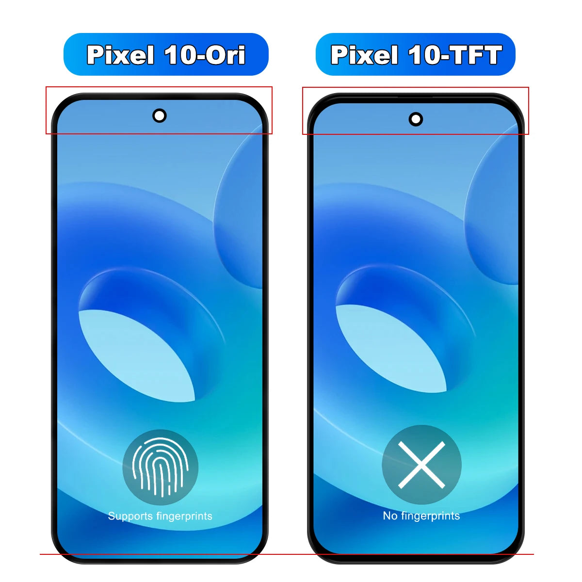 TFT Display For Google Pixel 10 GK2MP GLBW0 GL066 LCD Touch Screen Digitizer Assembly 100% Tested Replacement Parts Google phone repair parts