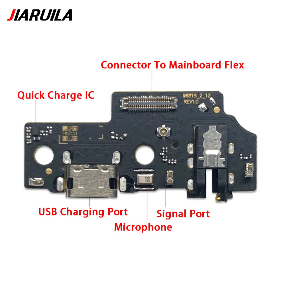 50Pcs, USB Charging Port Dock Charger Plug Connector Board Flex Cable For Samsung A05 A05s A15 A25 A35 A55 A06 A16 5G 4G Samsung phone repair parts