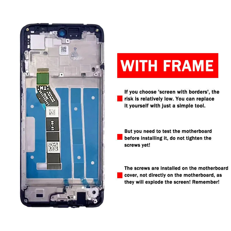 Replacement For Motorola Moto G37 LCD Display Touch Panel Digitizer Assembly For Moto G37 Power LCD Screen Motorola phone repair parts