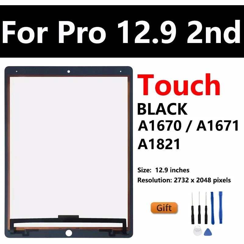 OEM LCD For Apple iPad Pro 12.9 1st A1584 A1652 2nd A1670 A1821 3rd A2014 A1983 Display Touch Screen Assembly Replacement  iPad repair parts