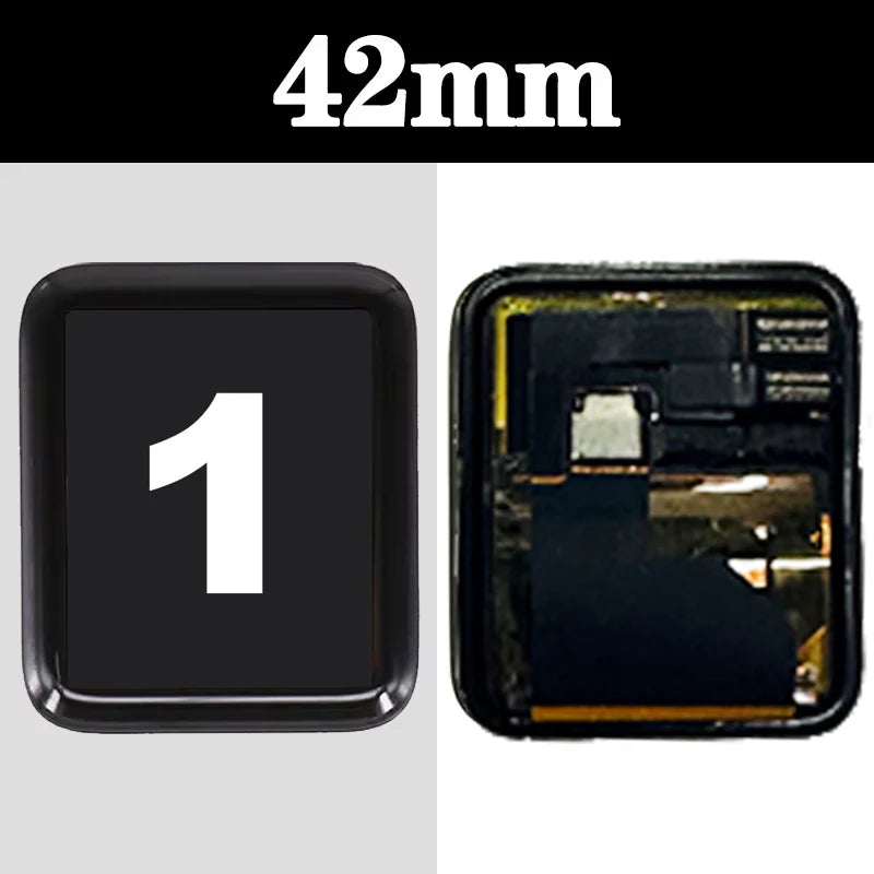 OLED for Apple Watch Series 1 2 3 4 5 6 SE 7 LCD Touch Screen Display Digitizer Assembly iWatch Substitution 38/42/40/44/41/45mm iWatch repair parts