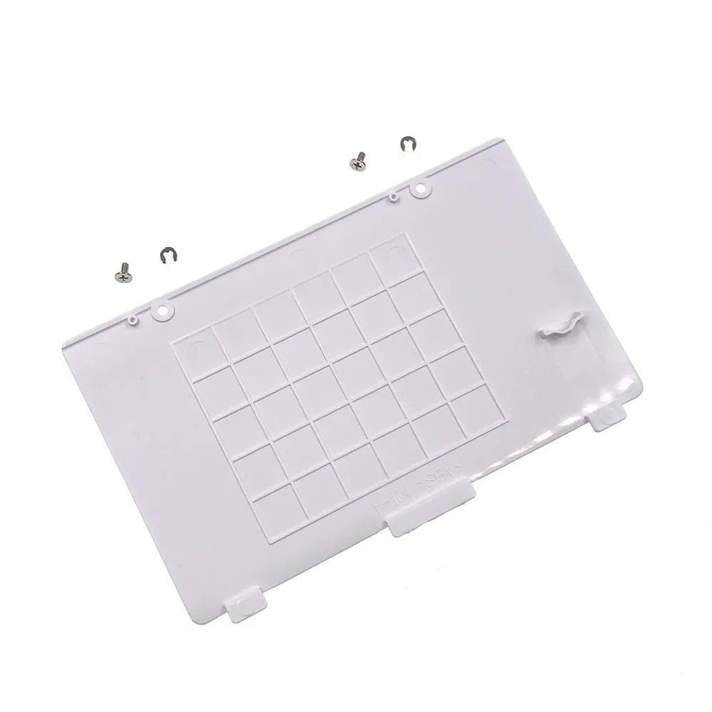 1-5PCS White For Wii U Gamepad Battery Back Cover Lid Door With Screws Replacement Part Game console repair parts