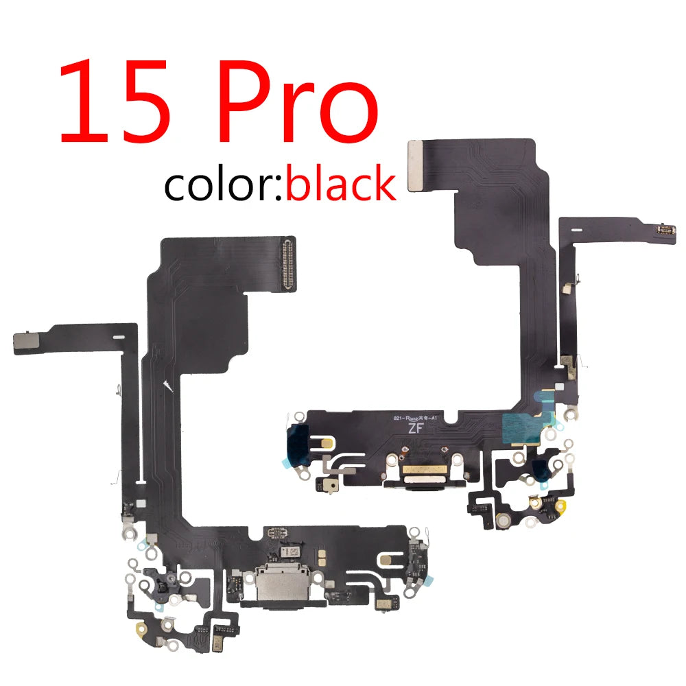 Charging Flex Cable for iPhone 15 Plus Pro Max USB Dock Connector Charger Port Replacement Parts iPhone phone repair parts