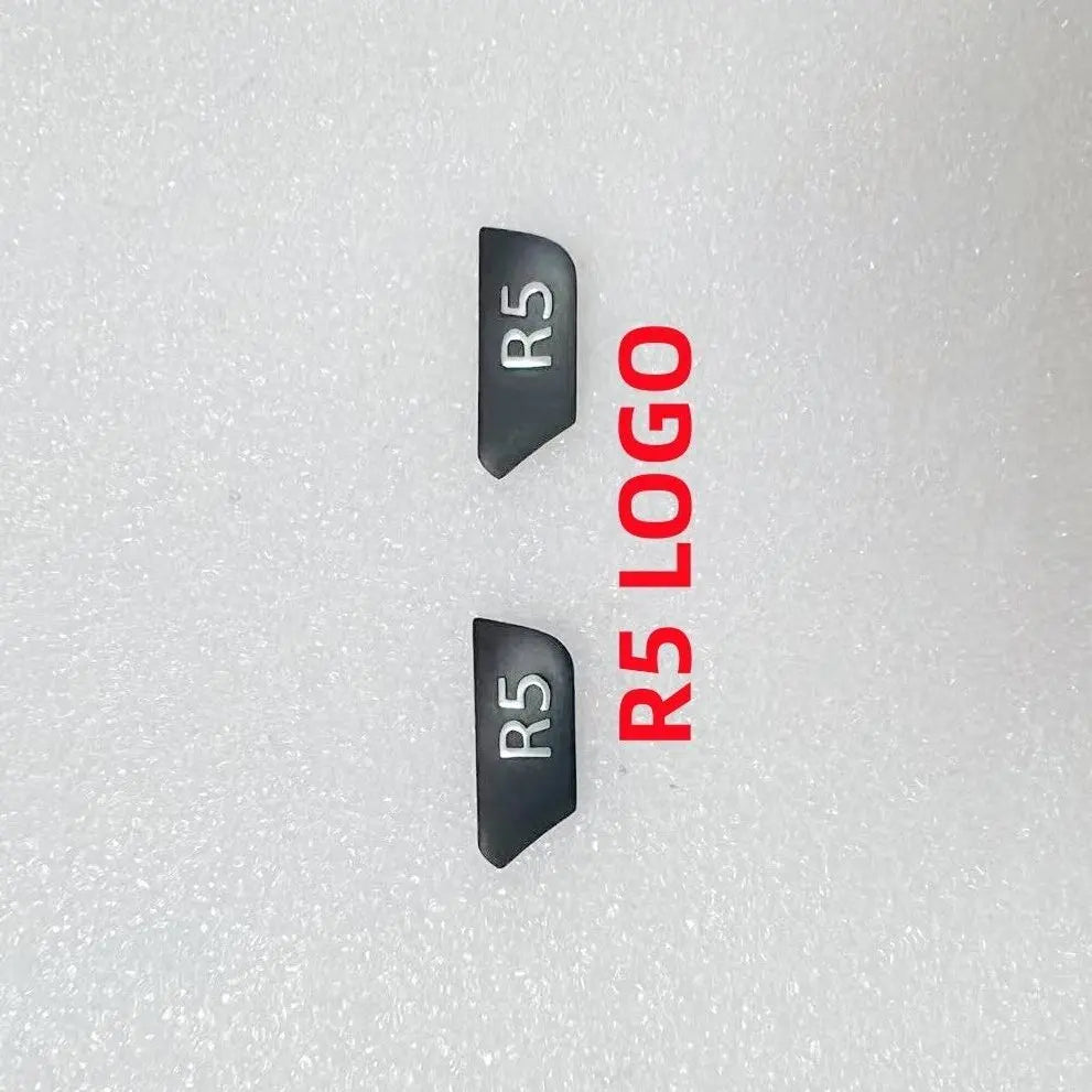 New R5 LOGO for Canon EOS R5 r5 Body LOGO Nameplate Replacement Part  Digital Camera repair parts