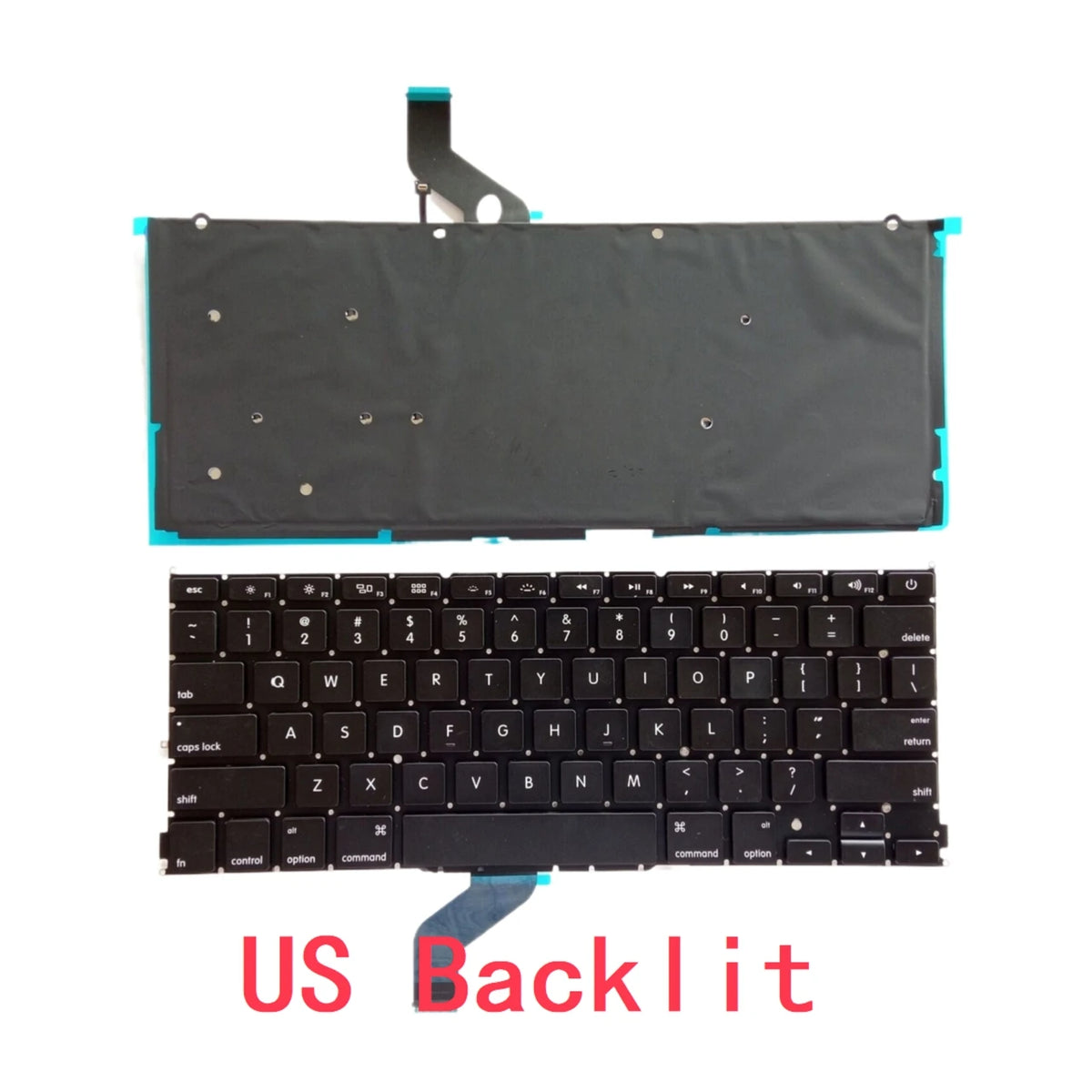 New US Russian Spanish UK Arab Laptop Backlit Keyboard For Apple Macbook Pro Retina 13" A1425 2012 2013 Year MACBOOK laptop repair parts